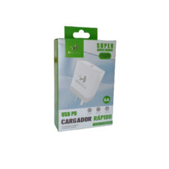 Cargador Cabezal Royalcell PD 55W Blanco