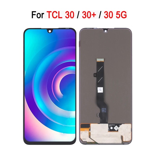 Modulo TCL 30 / 30 Plus / 30 5G negro (INCELL)