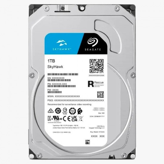 Disco Rigido Seagate Skyhawk ST1000VX013 1TB 6gb/s 256mb