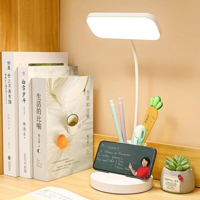 Lampara de Escritorio Led Rectangular Flexible (3 modos)