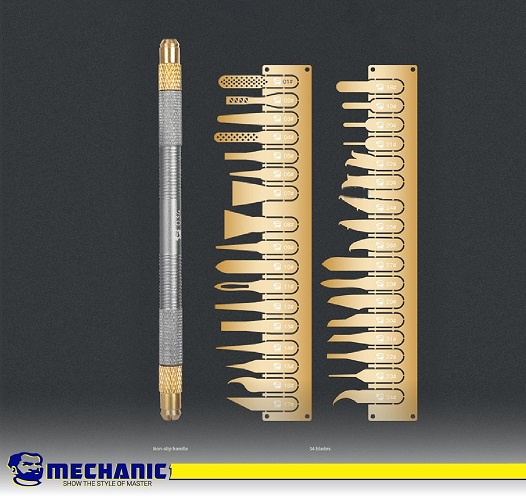 Set de Paletas Removedor de Pegamento x 34pcs Mechanic 034