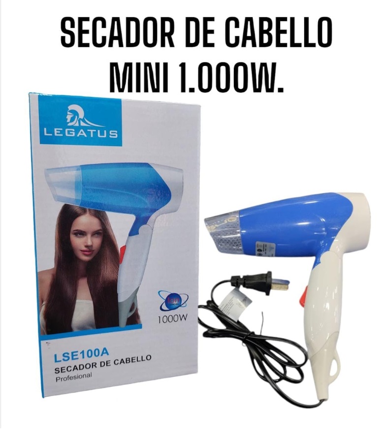 Secador de Pelo 1000w Legatus LSE100A