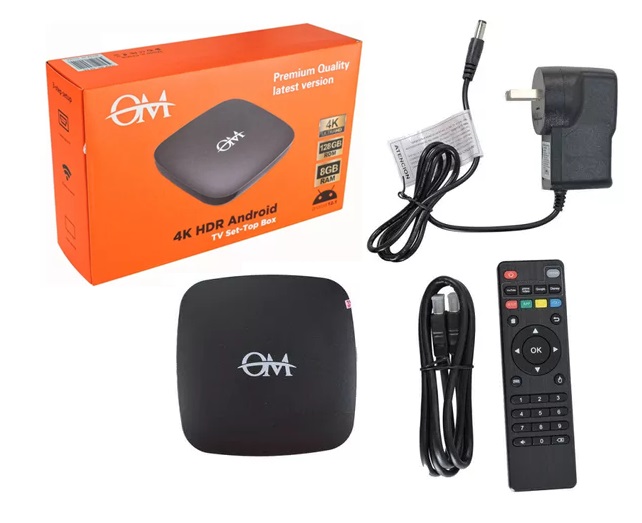 Convertidor Smart Tv / Tv Box Om 4K 8gb 128gb Android 12.1 D9 5G