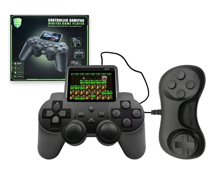 Consola Portatil Multijuegos Gamepad QF-S12 con Mando Adicional 520 Juegos