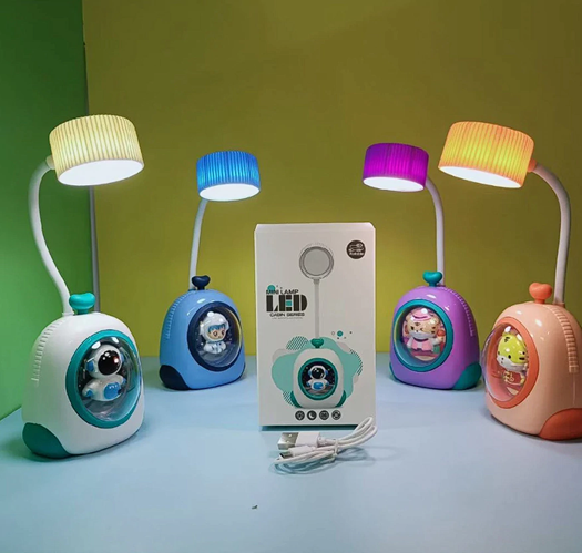 Mini Lampara Velador Led Infantil Recargable