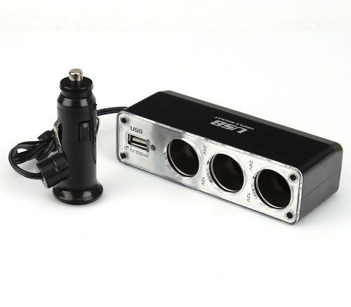 Encendedor triple para auto WF-0120