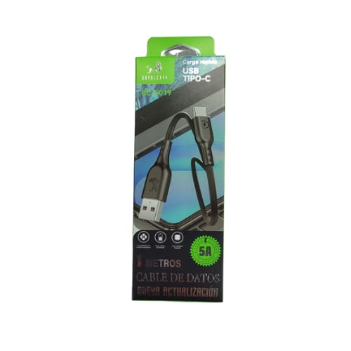 Cable de Datos Carga Rapida 5A Tipo C RC-5019