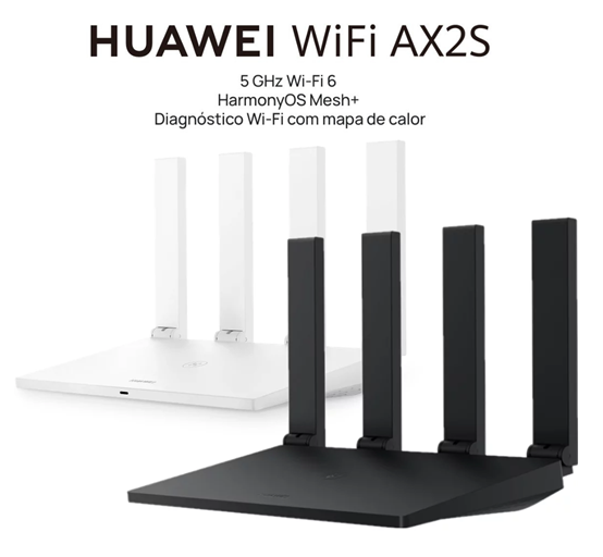 Router Huawei AX2S 1500Mbps 4 Antenas (Negro)
