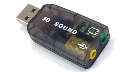 Placa de Sonido USB 5.1