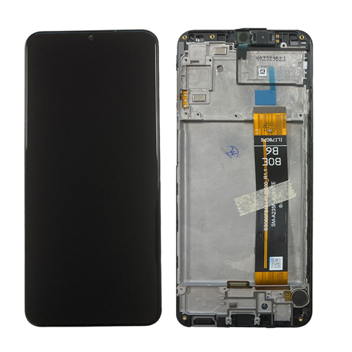 Modulo Samsung A23 4G con marco, buzzer, parlante, flex botones Original (RN)