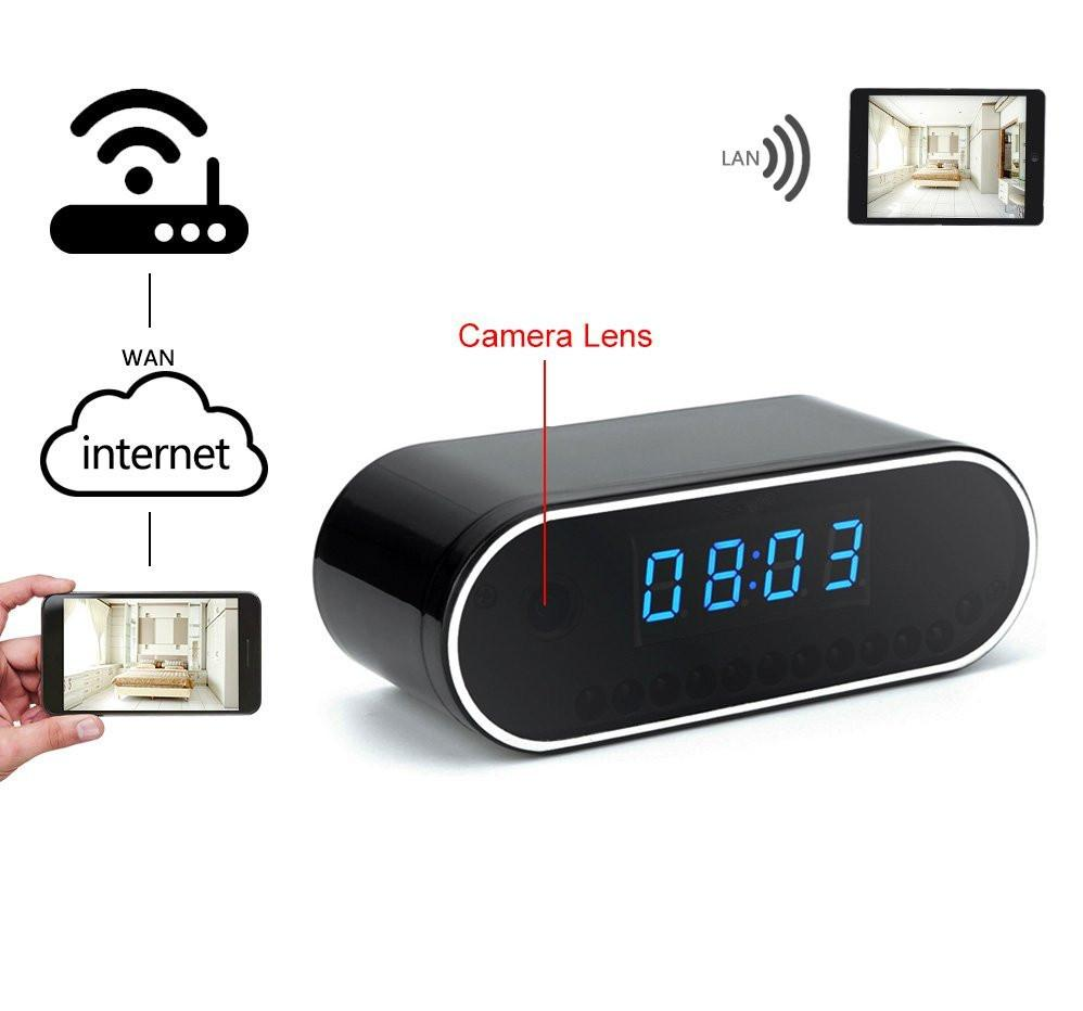 Reloj Inalambrico con Camara Espia 1080P Wifi