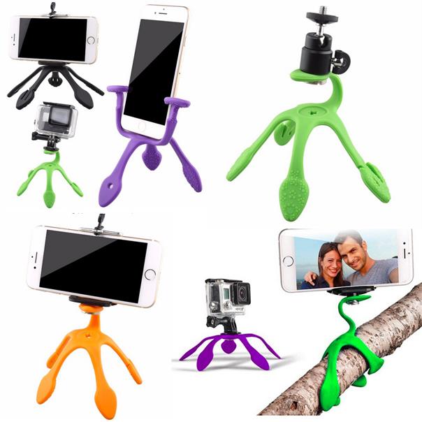 Soporte celular Tripode Flexible Super Adaptable Gekko