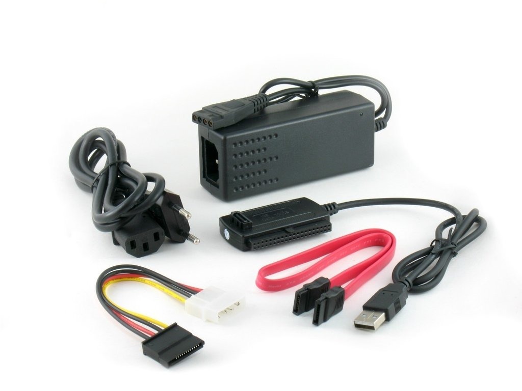 Adaptador Usb A Sata E Ide Discos Pc Y Notebook Grab Cd Dvd