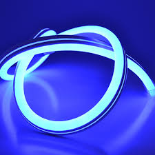 Kit Tira Led Neon Flexible con Fuente 3A 12v 5m Azul