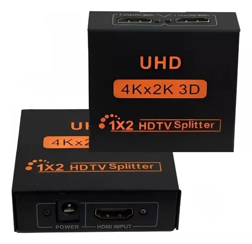 Splitter HDMI 1x2 1080P compatible 3D 4K x 2K