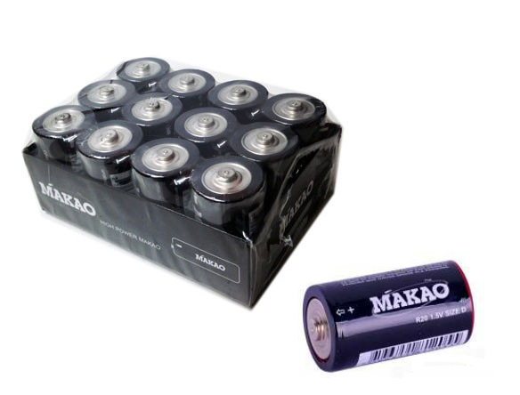 Pila Makao D X12 1.5V (x unidad) 