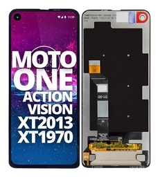 [501218] Modulo Motorola Moto One Vision Xt1970 / One Action Xt2013 negro (ORIG)