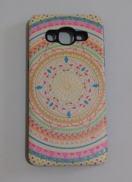 [102663] Tpu Rigido Estampado Royal Motorola Moto E6 Plus Mandala Pastel