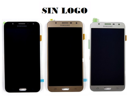 [501362] Modulo Samsung J7 Neo / J701 plateado (OLED) s/logo
