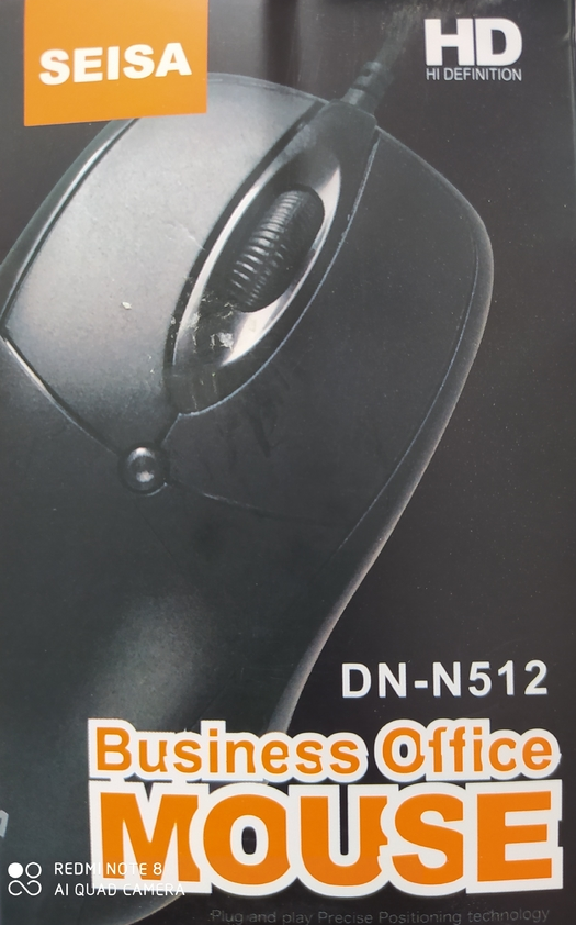 [6290132557554] Mouse Optico Usb Seisa DN-N512