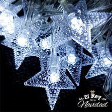 [501447 880169] Luces decortivas Estrellas Acrilico Blanco Frio