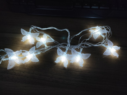[501454 / 880130] Luces de Navidad Mariposa Acrilico Blanco Frio