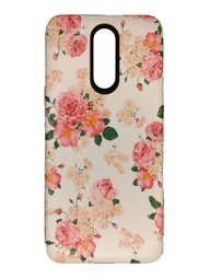 [102916] Tpu Rigido Estampado Royal LG K40 Rosas