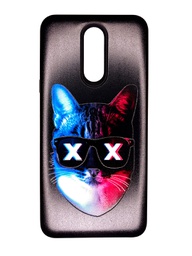 [102919] Tpu Rigido Estampado Royal LG K40 Gato