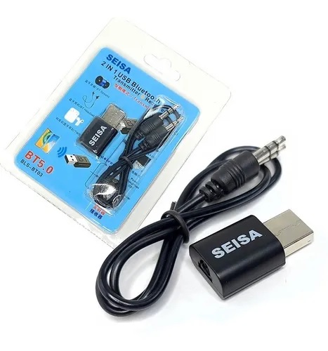 [6290132571194] Receptor Transmisor de Audio Bluetooth USB 2 en 1 BLS-BT03