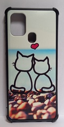 [103455] TPU Rigido estampado(Fb) Gatitos Motorola G9 plus