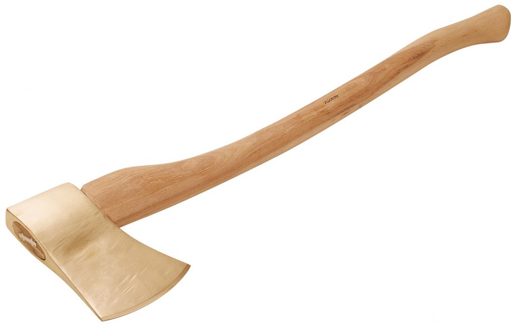 [502034] Hacha de Mano Cabo de Madera Reforzada 600gr 40cm