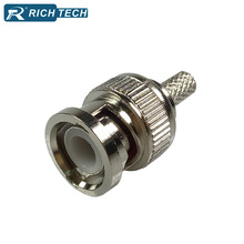 [JY-060105] Conector BNC macho a presion para cable coaxil