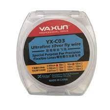 [YX-C03] Cable de plata para Jumper Wire Superfino 0.009mm X200mts yaxun C03