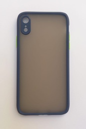[1103581] TPU Rigido con borde color Iphone 12 Mini Azul