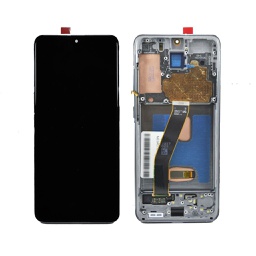 [502160] Modulo Samsung S20 negro con marco (ORIG)