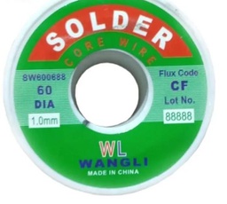 [sw600688 solder] Estaño en Rollo SOLDER 1.0 mm x 80g