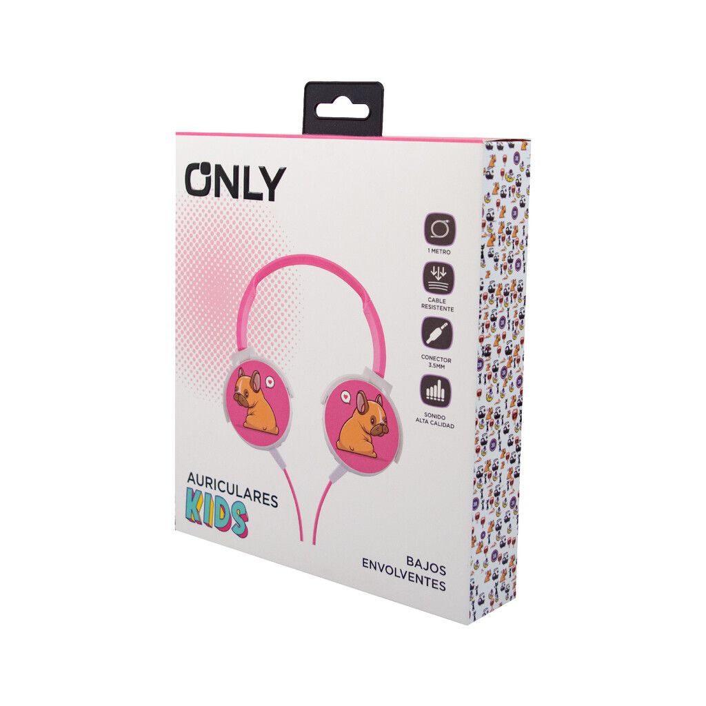 [110407701 702 703 704 MOD77] Auricular vincha manos libres KIDS Only diseños varios