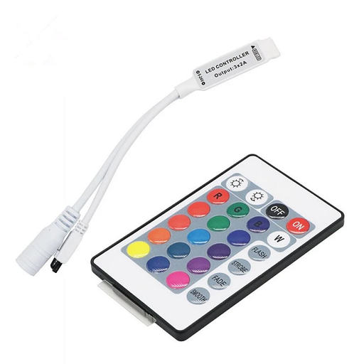 [6290132575673] Controladora Tira Led 24 Teclas