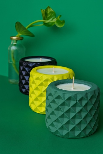 [501612] Vela aromatica 3D XL 11cm de alto (cera de soja)