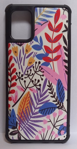 [103431] TPU Rigido estampado(Fb) Hojas de colores Motorola G100