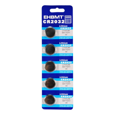 [502202 6971177681726] Pila Cr 2032 3v Litio blister x 5u. EHBMT