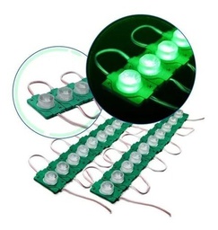 [502304] Modulo Led 3030 Verde 12v- Plancha por 20 unidades