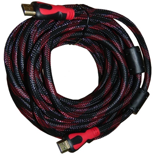 [500065 616016 557952 47001] Cable HDMI Mallado 10mts 1.4 Doble Filtro