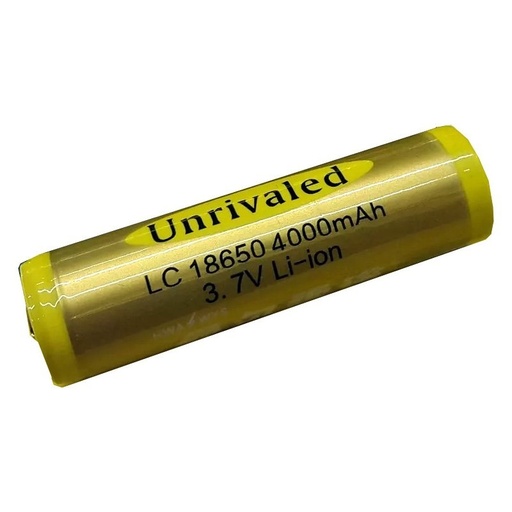 [500763 LN920] Pila tactica / Bateria Ir 18650 4000 mAh recargable 3.7v