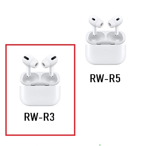 [RW-R3 502465] Auricular Bluetooth Doble RW-R3 con Base Cargadora