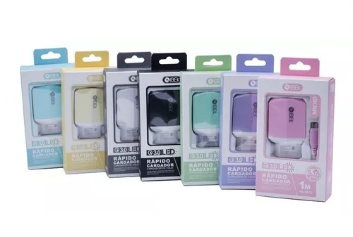 [7795234531194 IB-5012] Kit Cargador 2 en 1 Ibek Tipo C 5.1A Qualcomm 3.0 (hasta 9V)