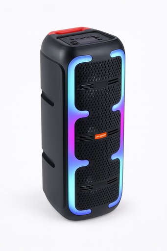 [7796350512296] Parlante Bafle 2*4" con Karaoke BT Fm Usb RP-4408 (38x16cm)