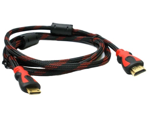 [558119 FC-FH1501 6552 006201 -47030] Cable HDMI Mallado 1,5Mts 1.4 Doble Filtro