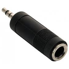 [3112 CB178A] Adaptador Plug 3.5 Stereo A jack 6.5 Stereo