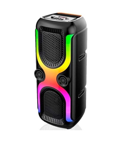 [7796350512739] Parlante Bafle 2*4" con Karaoke BT Fm Usb RS-2409 (40x16cm)